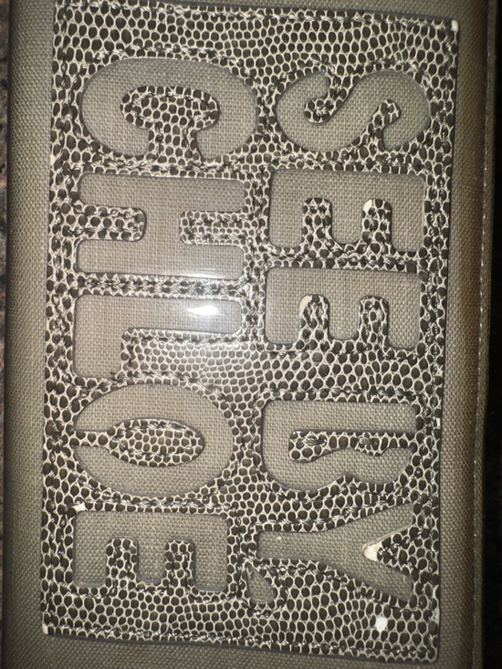 See By Chloe Handbags - See By Chloe Taupe and Black snake Textured  Wallet